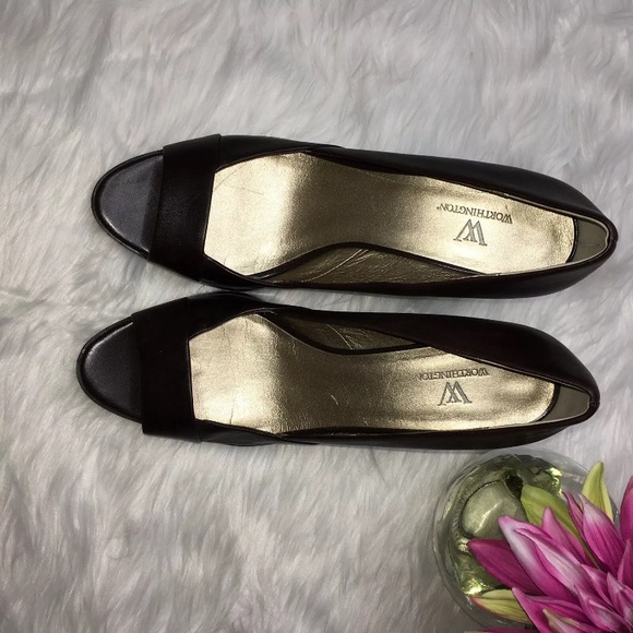 Worthington genuine leather high heels size 9.5 - Picture 3 of 8